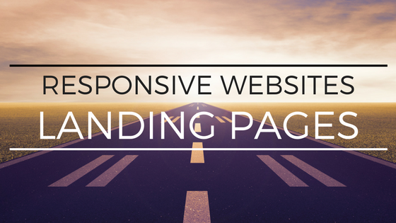 responsive websites landing pages